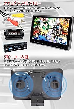 LOSKA ヘッドレストモニター DVDプレーヤー CPRMHDMI対応 10. Amazon | LOSKA ヘッドレストモニター DVDプレーヤー CPRM/HDMI