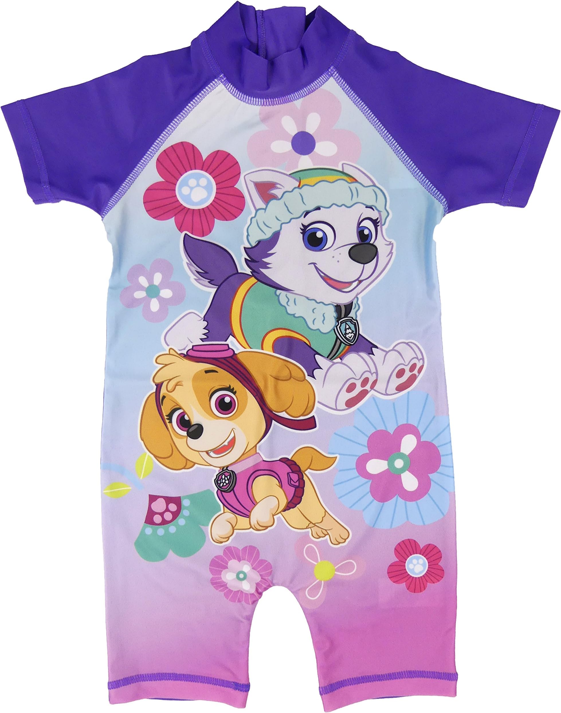 Girls Character All in One Surf Suit Good Coverage from UV Rays 1.5y to 4-5y (2-3 Years, Paw Patrol)