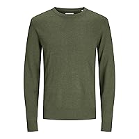 JACK & JONES Jjeemil Knit Crew Neck Noos, Maglione Lavorato a Maglia Uomo