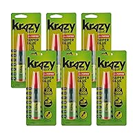 Vista 6 de Krazy Glue Bolígrafo de Superpegamento de Control de Precisión para Todo Uso (4g/0.14 oz), Transparente, Adhesivo de Secado Rápido, Aplicador de Una