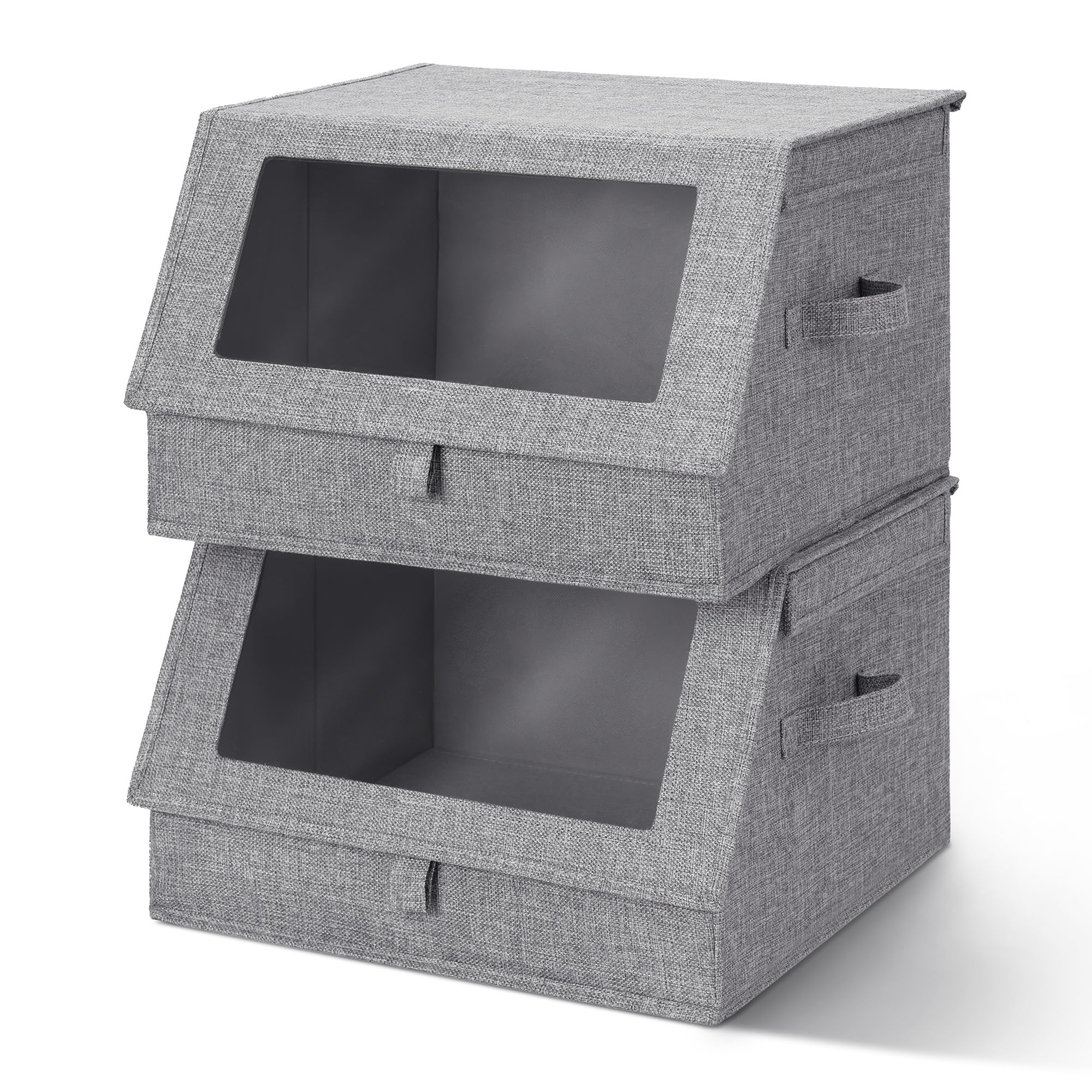 Amazon.com - GRANNY SAYS Stackable Storage Bins Open Front, Closet ...