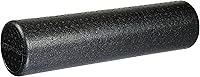 AmazonBasics High-Density Foam Roller - 12" Black for Balance, Strength & Flexibility Exercises, Durable & Portable