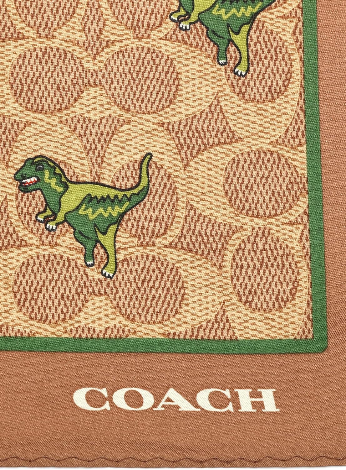 COACH PRINTED REXY SILK BANDANA