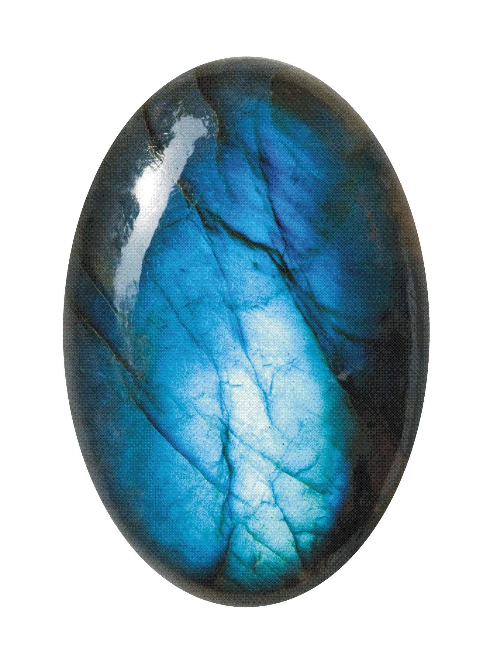 anuj sales 15.00 Carat Natural Labradorite Palm Stone for Relaxation, Meditation and Crystal Healing Gemstones-picture-29