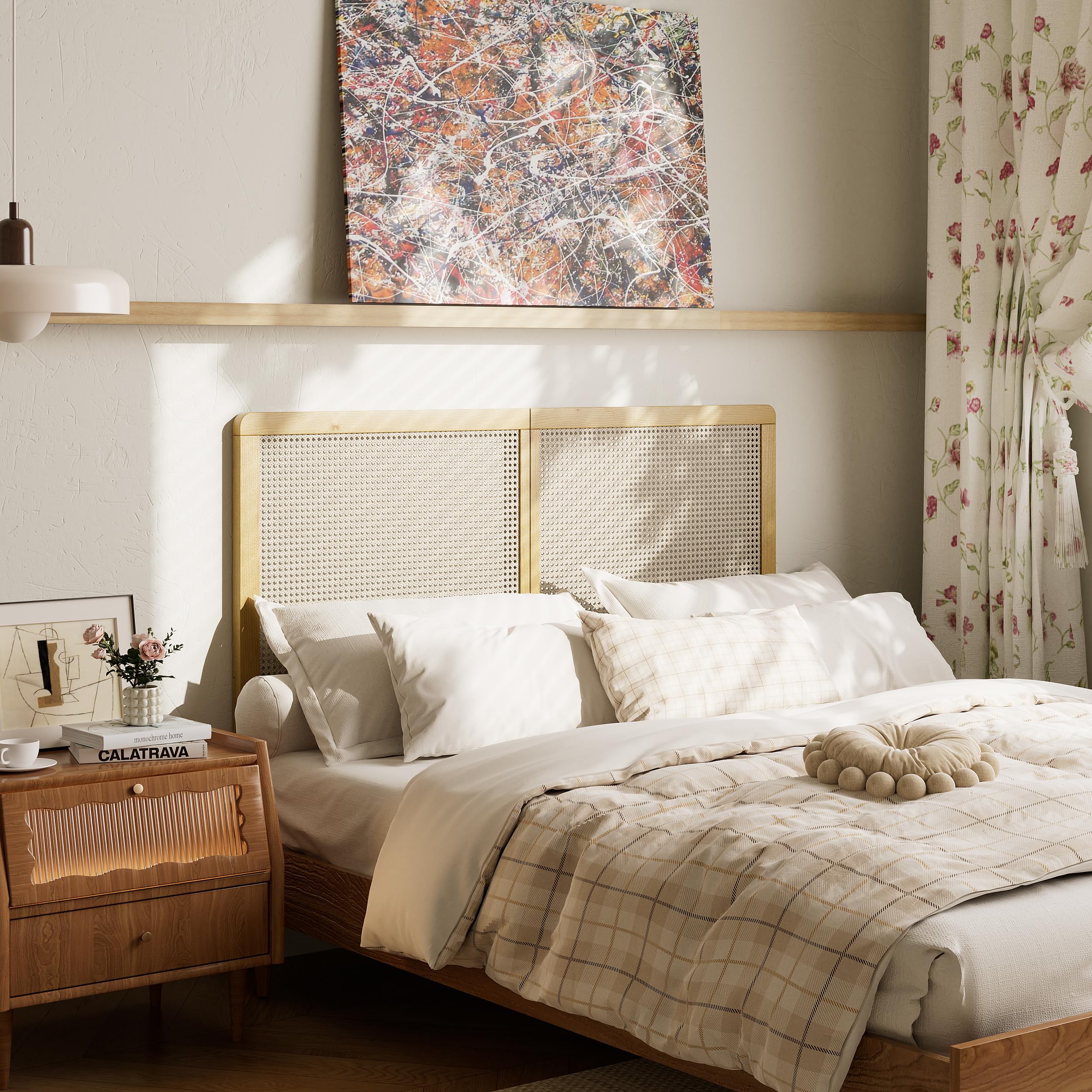 Tete De Lit Rotin 160 Cm Tête De Lit Rotin Cannage Naturel 140cm - Style Bohème Chic Meuble Lit Rotin Artisanal Tete De Lit Rotin 160 Cm Tête De Lit Rotin Cannage Naturel 140cm - Style Bohème Chic Meuble Lit Rotin Artisanal
