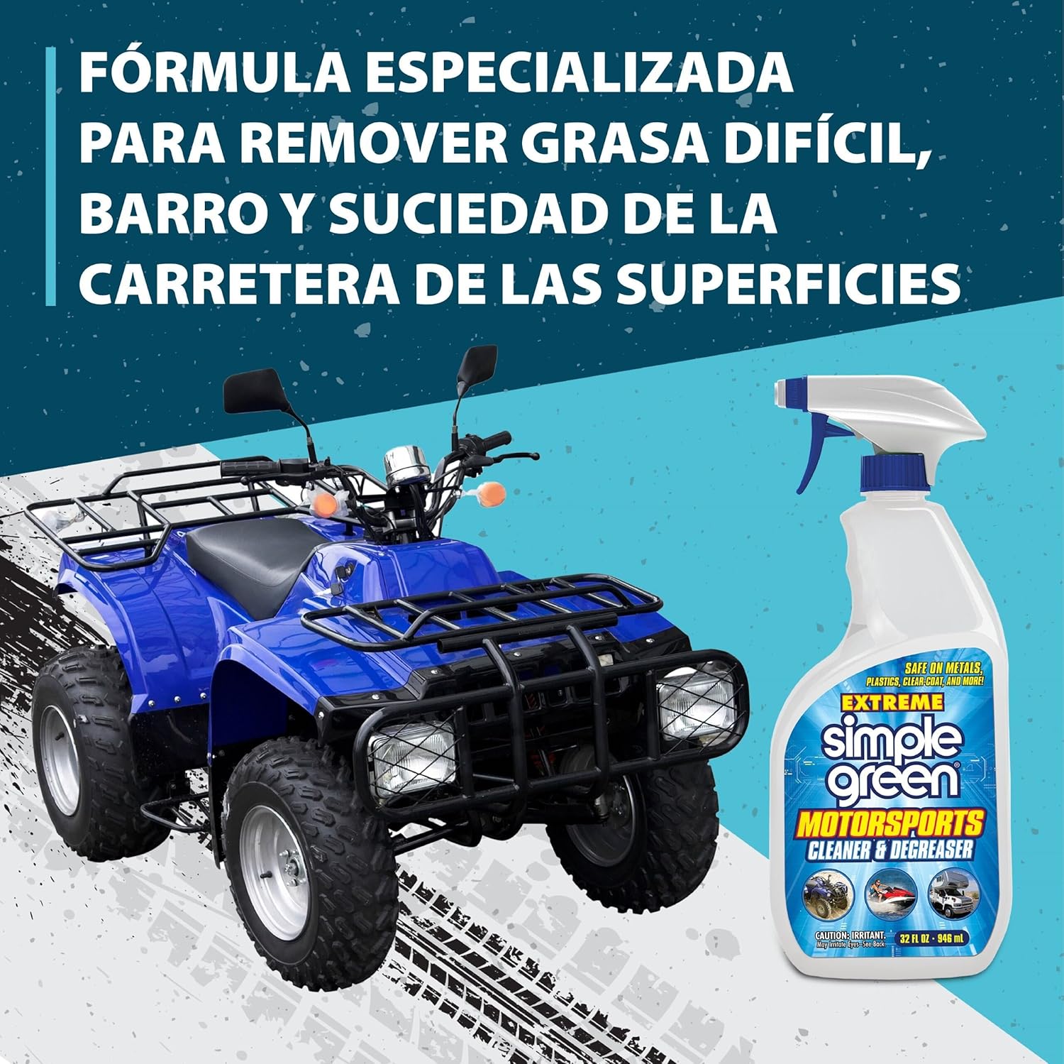 SIMPLE GREEN Extreme Motorsports Cleaner and Degreaser 32 oz.