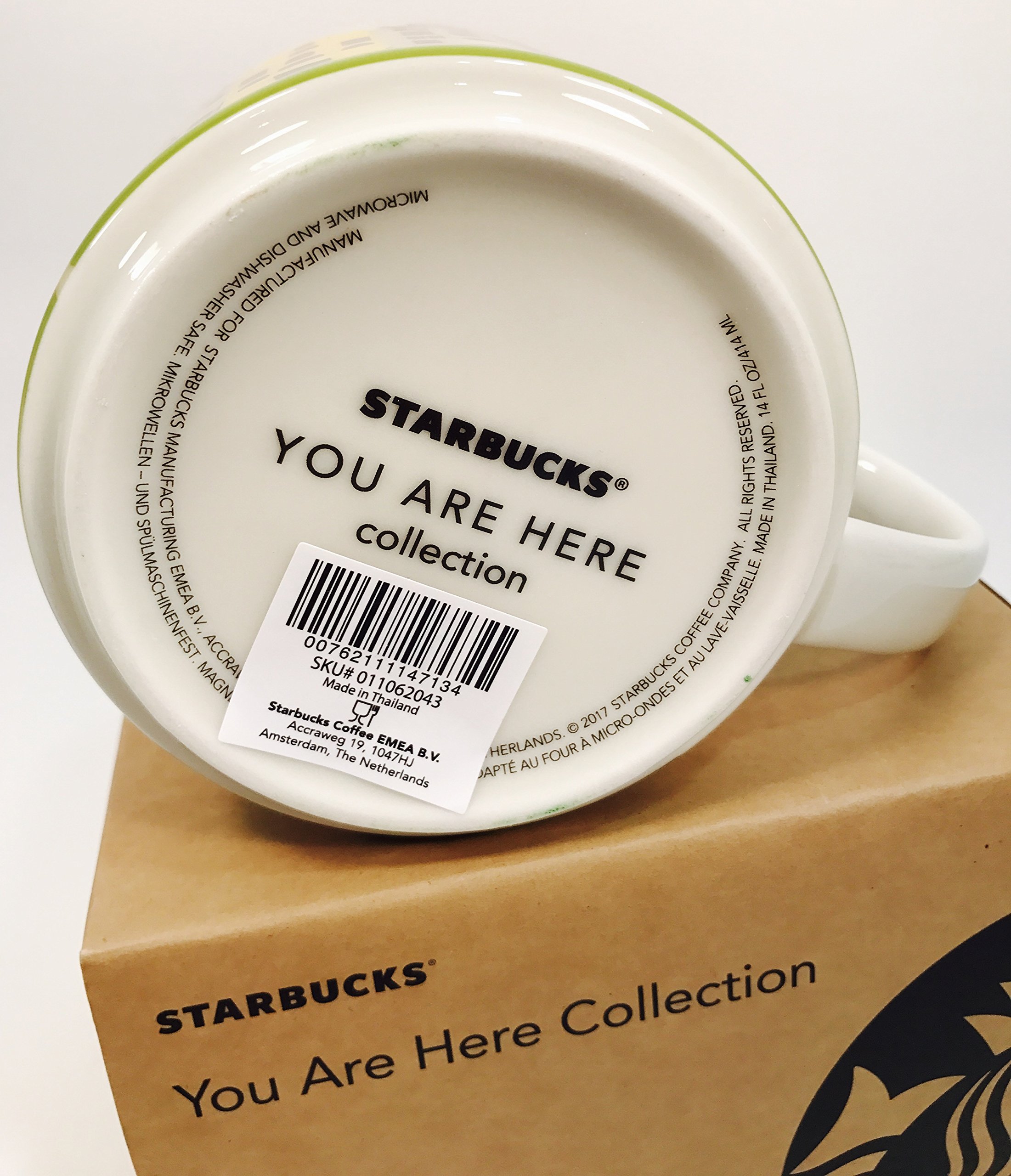 Starbucks Brussels Brussels Belgium YAH Collection Mug Cup 14oz/14oz :  Amazon.nl: Home & Kitchen