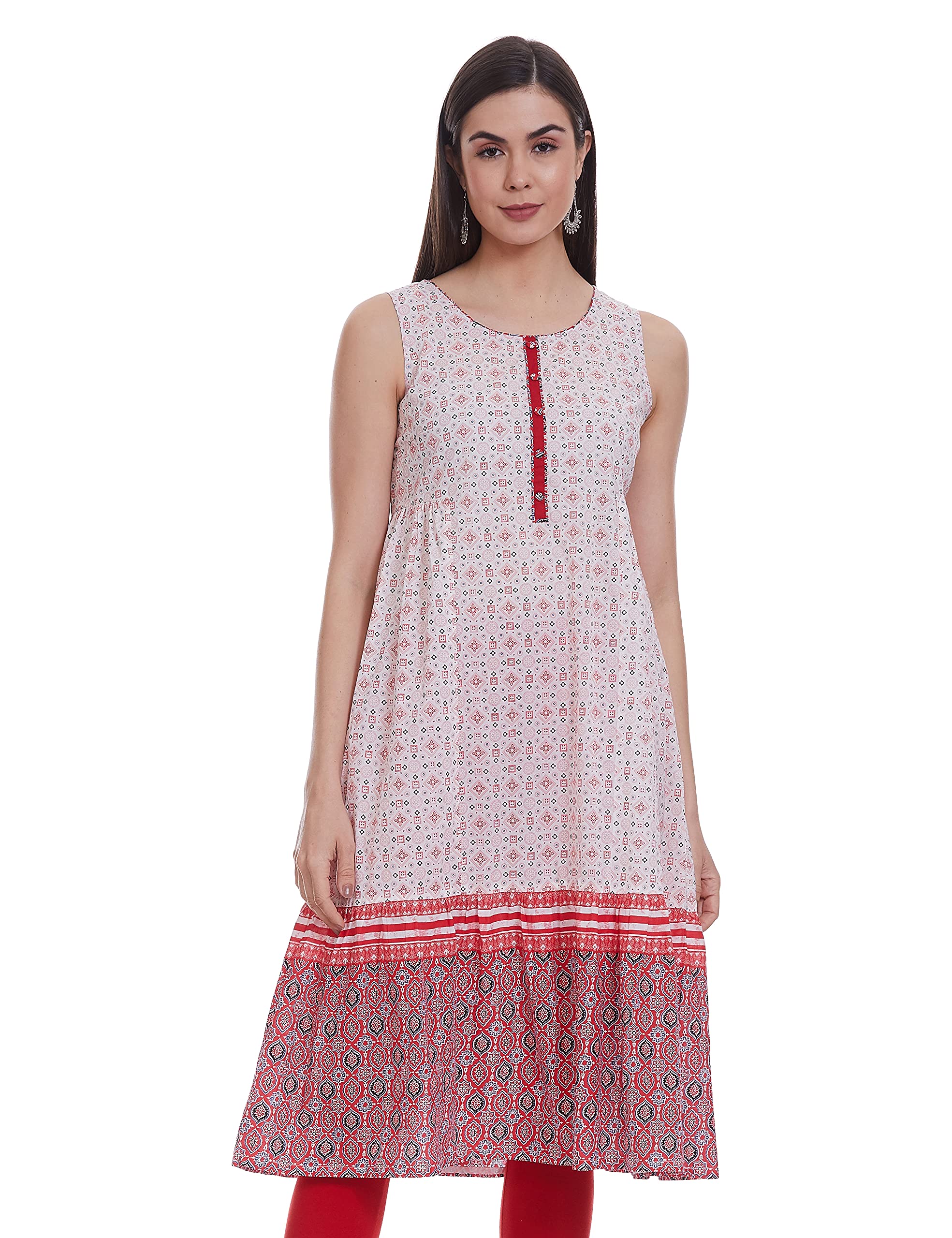 Aurelia Women's Cotton Straight Kurta
