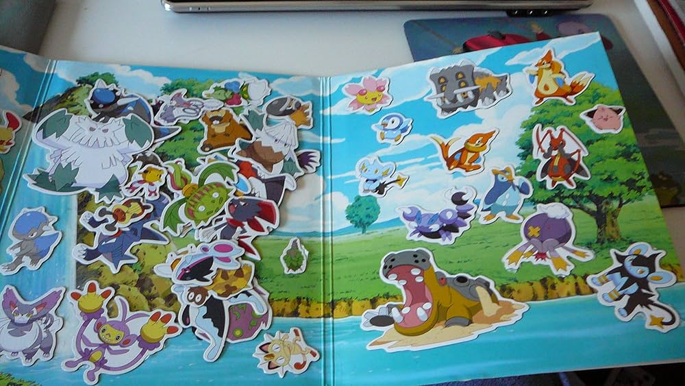 希少　ポケモンがいっぱい! パノラママグネットブック ポケモンがいっぱい! パノラママグネットブック |本 | 通販 | Amazon