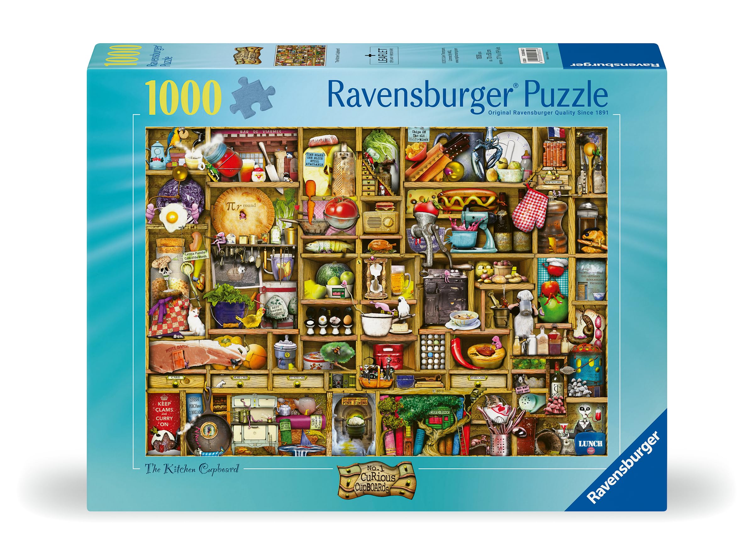 Ravensburger 12000652 - Kitchen Cupboard - 1000 pieces jigsaw puzzle - Puzzle for adults and kids age 14 years up - Image 2