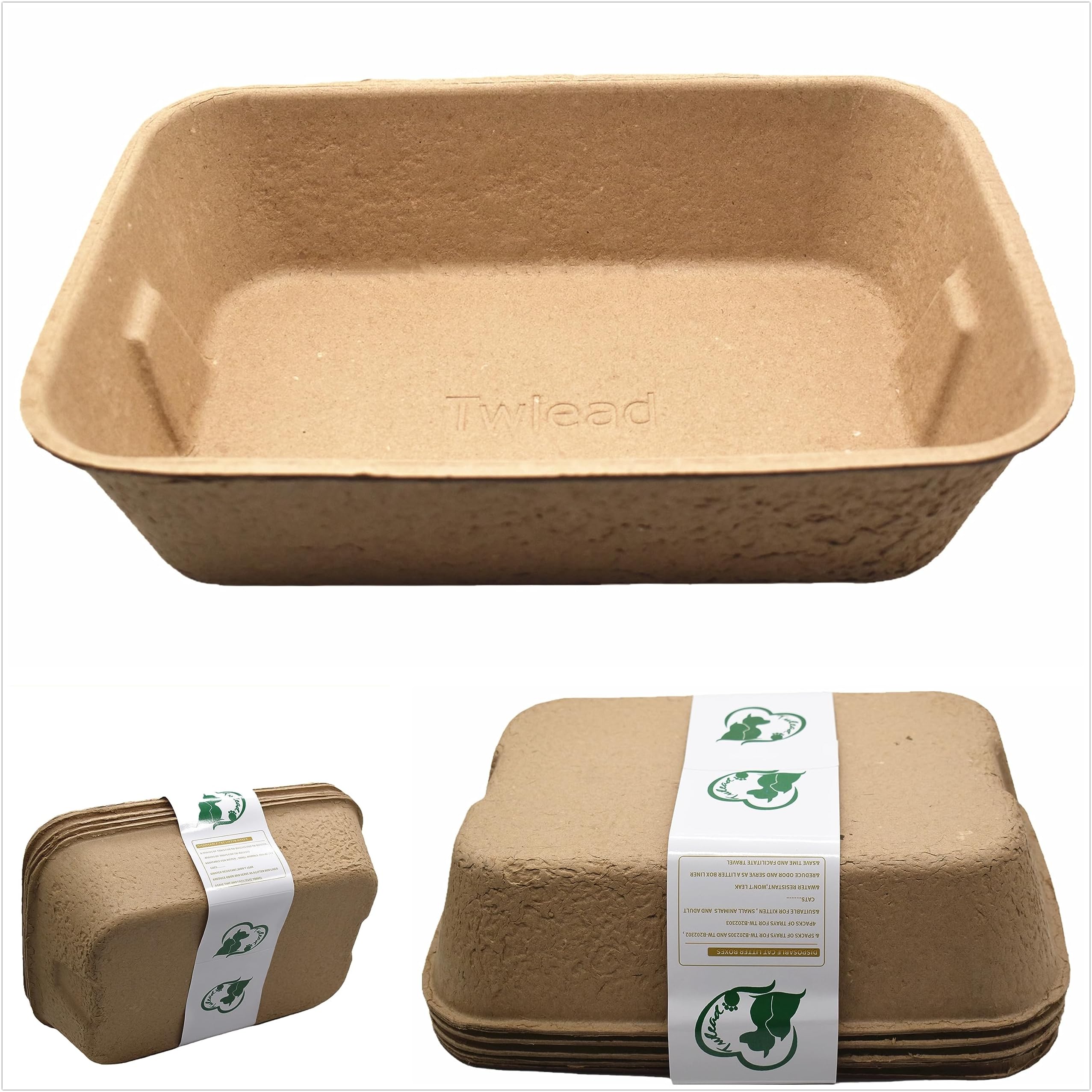 Nature's Miracle Disposable Cat Litter Box, Travel Litter