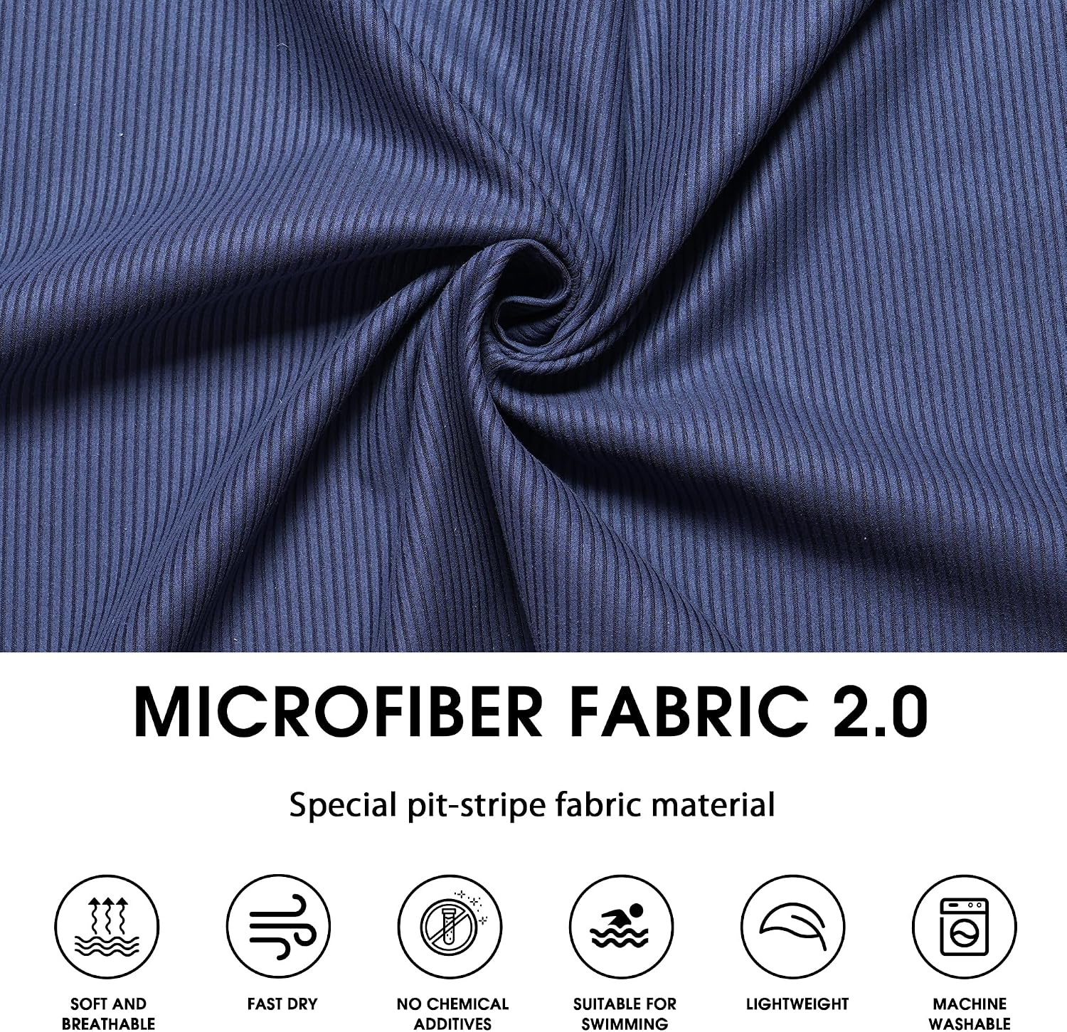 4Monster Microfiber Camping Towel - Quick Dry, Super Absorbent, Lightweight Travel Towel for Hiking, Beach, Gym, Backpacking, Yoga - Compact with Carry Bag (Navy Blue, Small(31.50" x 15.80")) image 2