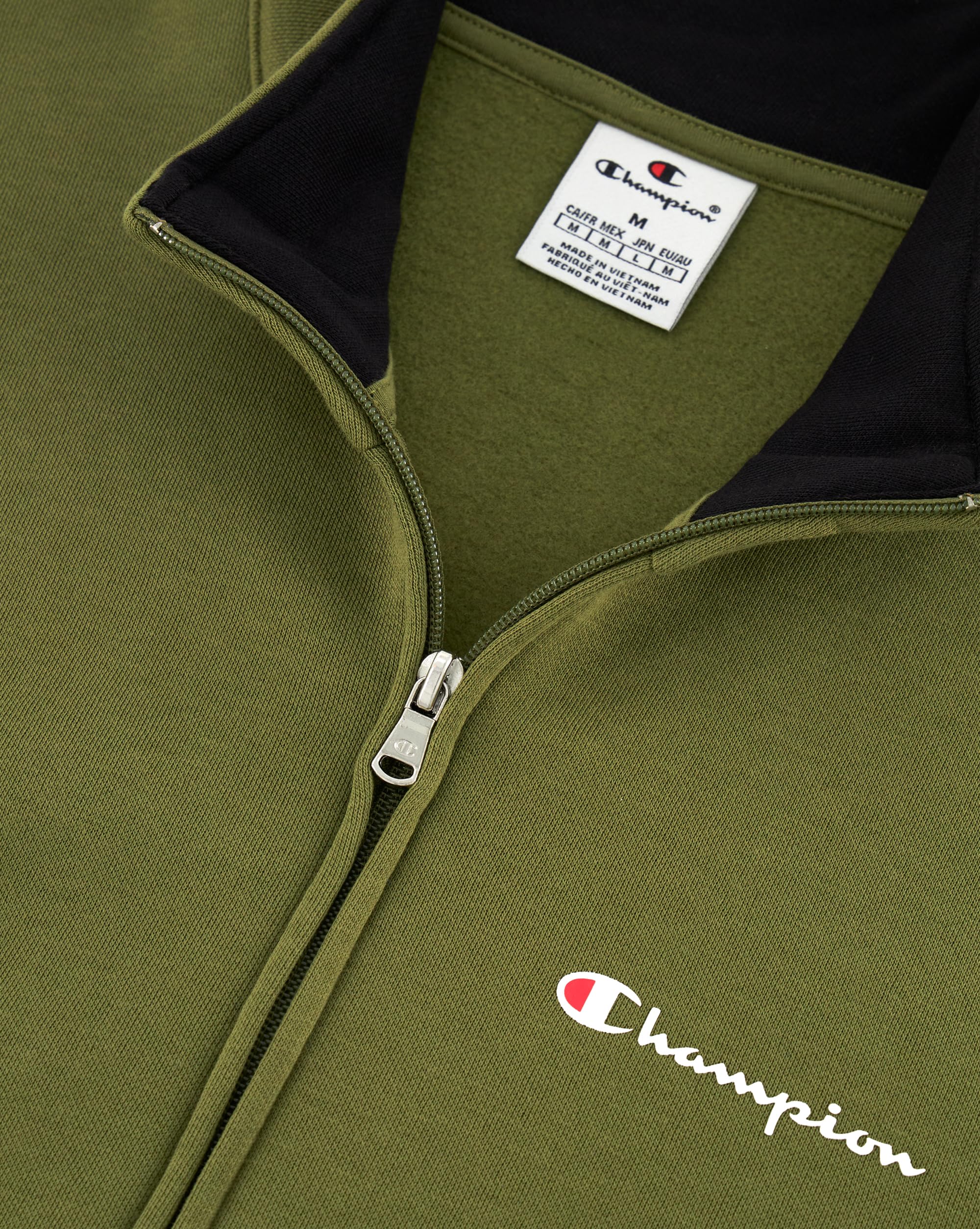 Champion Sportowy kombinezon Mężczyźni Legacy Script Shop Piping (220289) - Soft Compact Powerblend Fleece High-neck