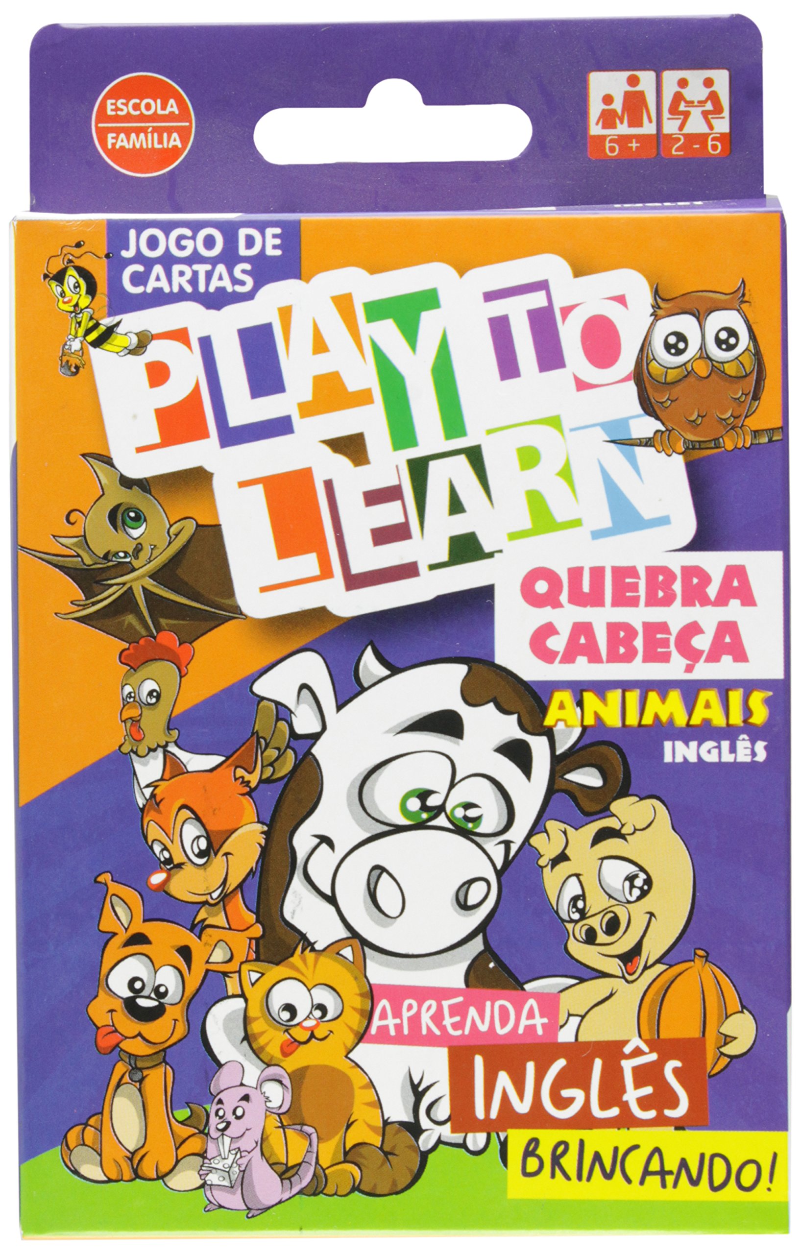 Rompecabezas de cartas interactivo para que los niños aprendan inglés 3