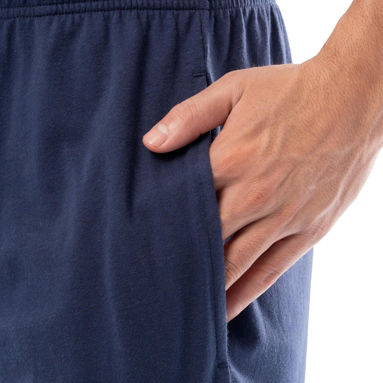 Fruit of The Loom Mens 2-Pack Jersey Knit Sleep Pajama Shorts - Image 5