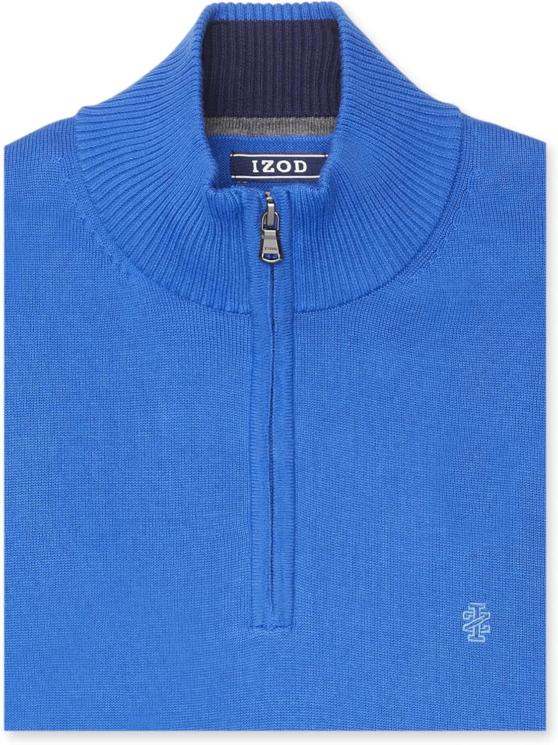 IZOD Men's Classics Long Sleeve Quarter Zip Lightweight Pullover Sweater