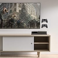 Vista 3 de BRAINWAVZ EOL Soporte de pared para control de juegos PS4 (paquete de 2) - Accesorios Dualshock Gamepad (adhesivo mejorado Nov2019) (negro) EOL