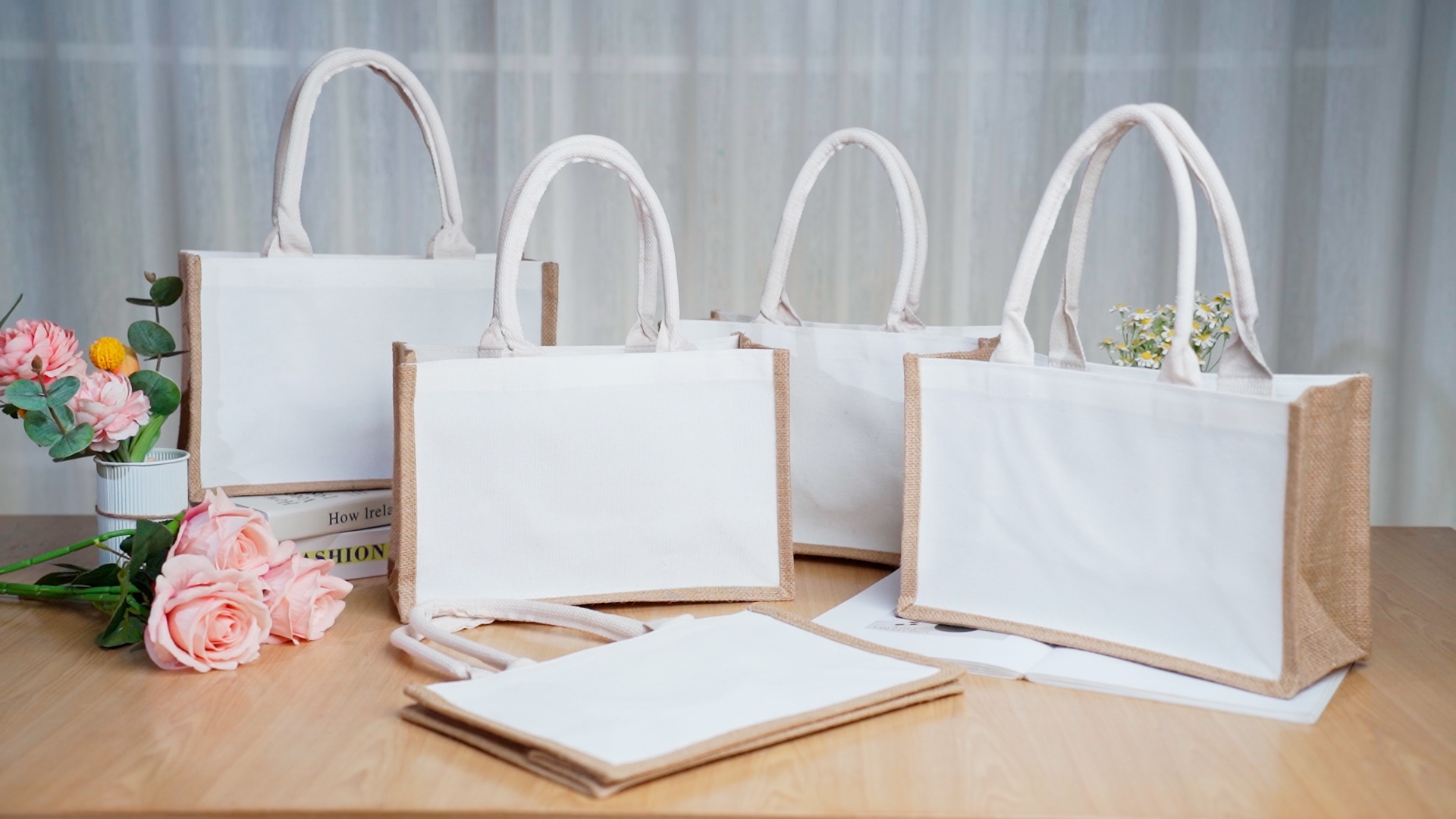 Sac Fourre-tout En Toile Pour Demoiselle D'honneur, Cadeau