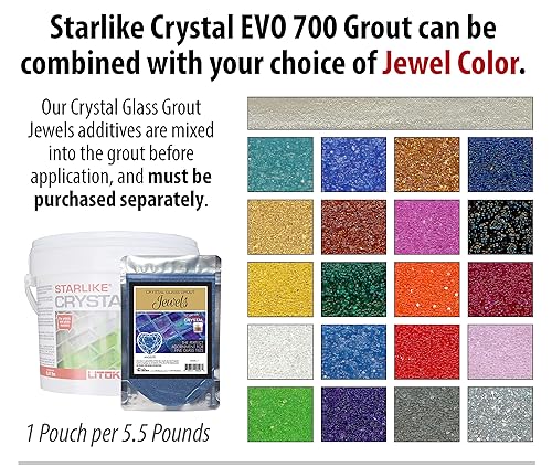 Miniatura 2 de Starlike Crystal EVO 700 - Lechada epoxi translúcida de 11 libras.