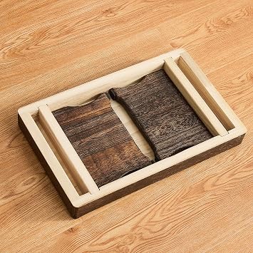 Wooden Step Stool,Small Wood Stool,One Step Stool for Adults,High Bed Step
