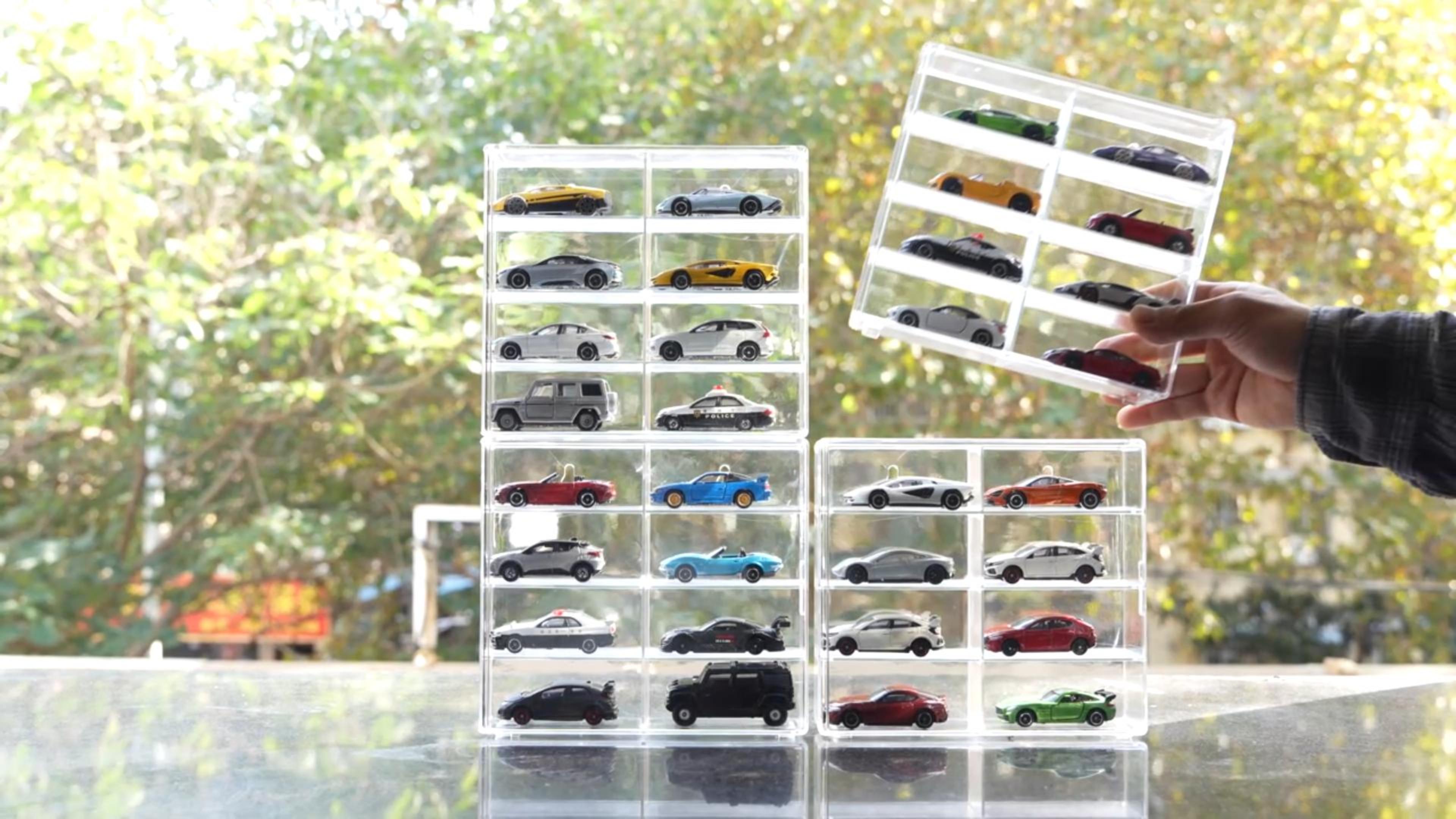 Amazon.com: KASTUN Display Case for 32 Hot Wheels,Matchbox Cars