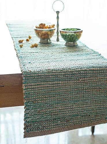 Miniatura 4 de Chardin home Juego de 4 manteles individuales de yute natural, 13 x 19 pulgadas, manteles individuales rústicos de granja  Colores de manteles