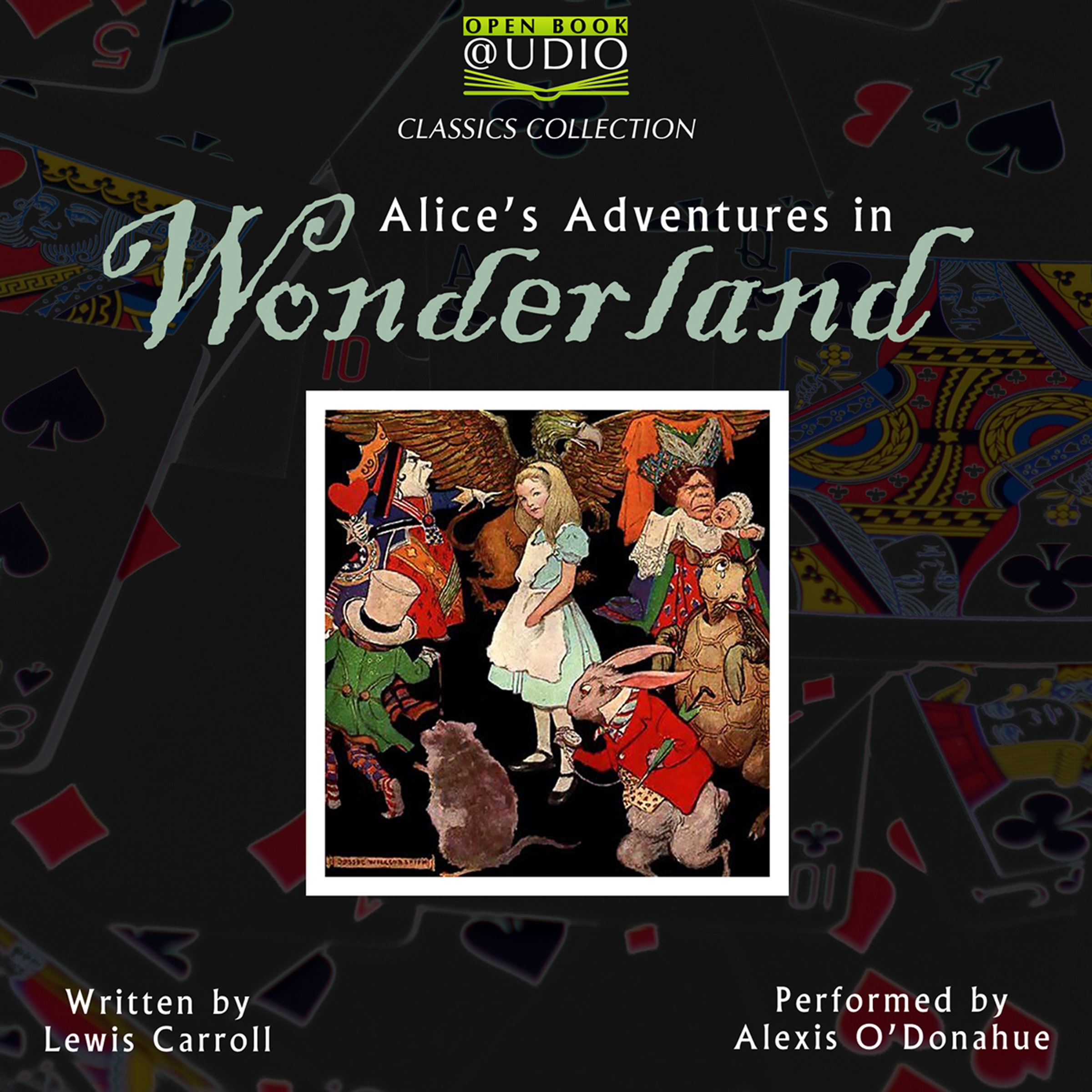 Cover art for Alice's Adventures in Wonderland