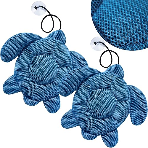 Tortoise - Absorbedor de espuma para bañera de hidromasaje, 2 unidades, esponja absorbente de aceite reutilizable para spa y piscina, mantiene el
