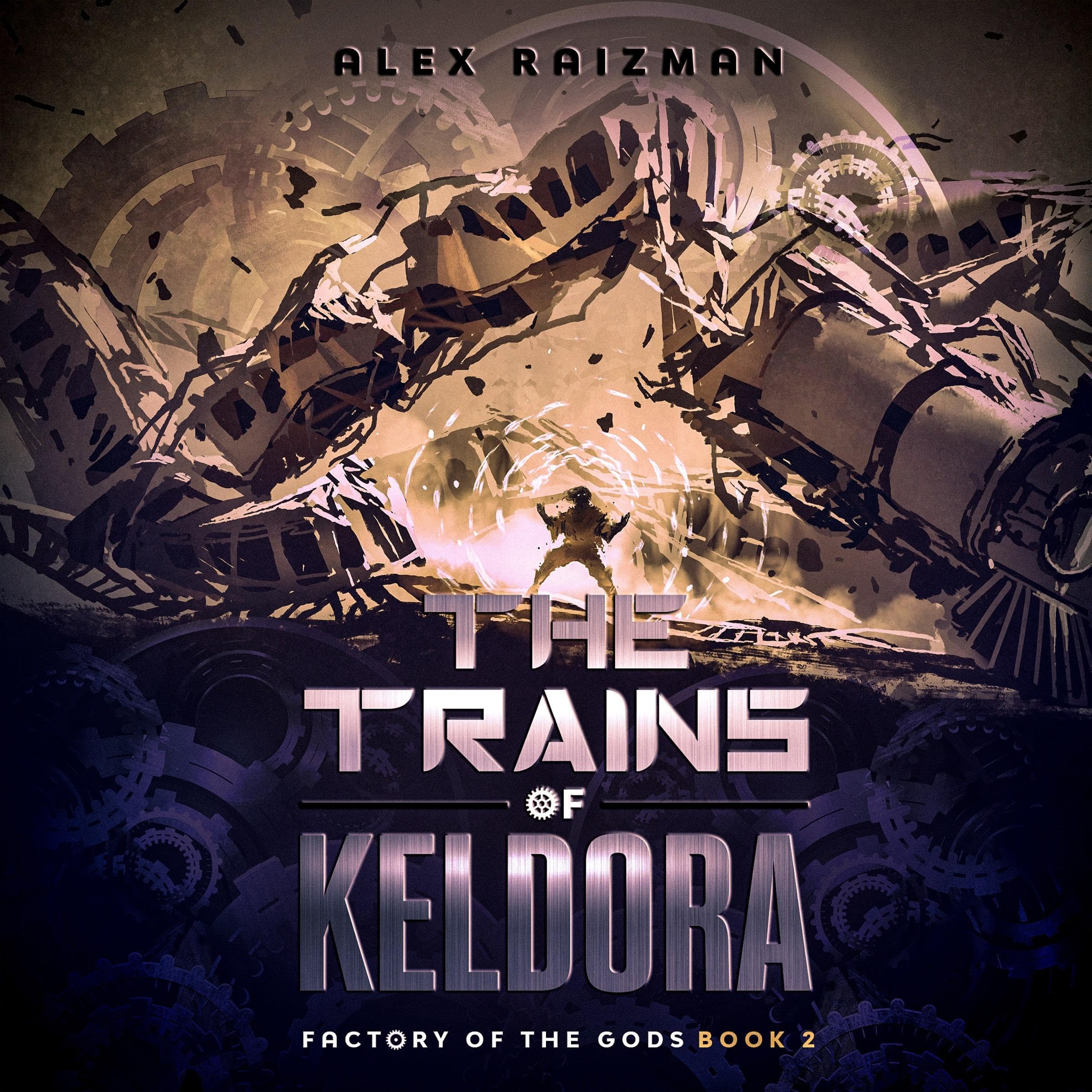 Cover art for Trains of Keldora: An Automation Crafting LitRPG Adventure