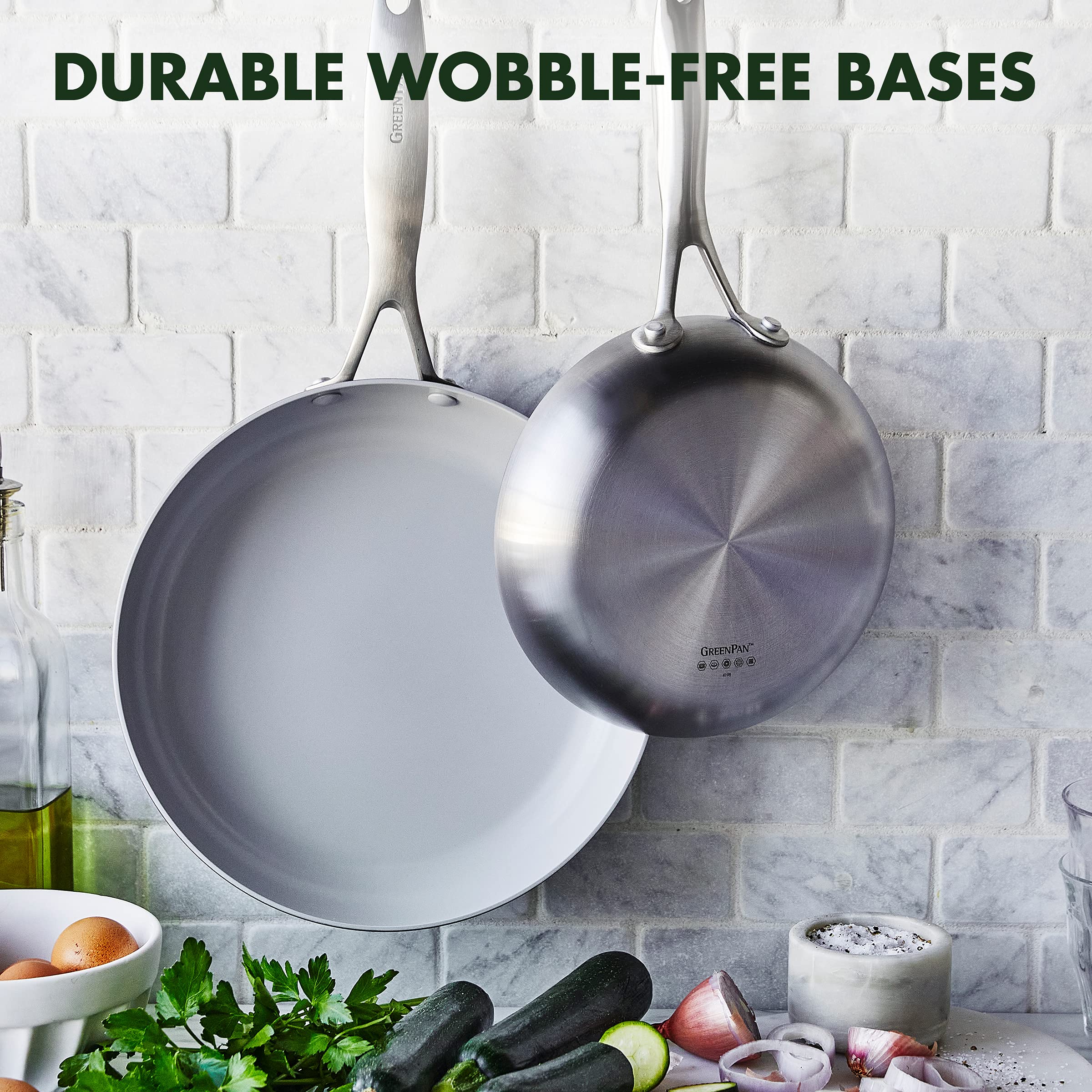 GreenPan Venice Pro TriPly Stainless Steel Healthy Ceramic Nonstick 8