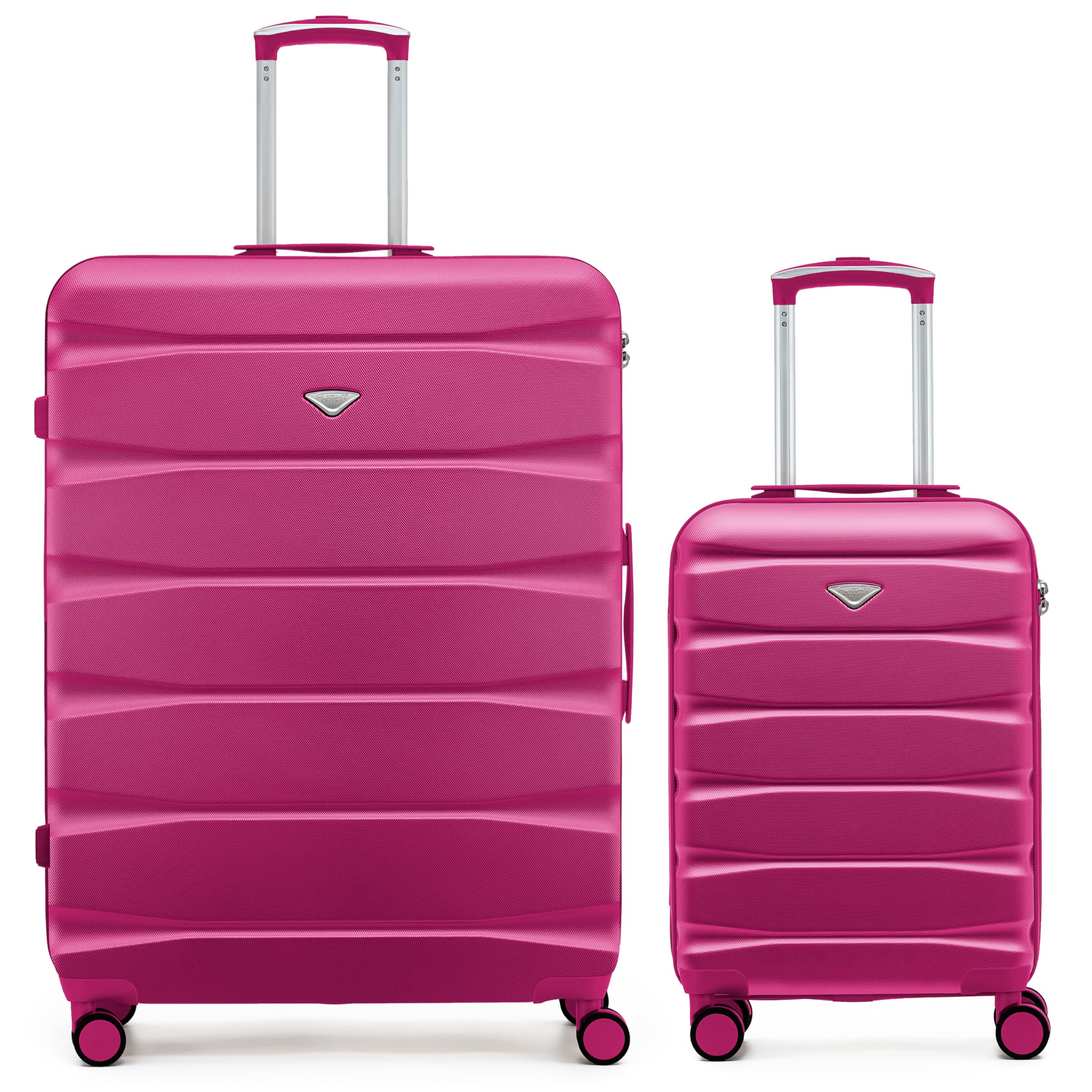Flight Knight Underseat Cabin Suitcase 45x36x20cm | Free Hand Luggage for EasyJet & Wizz Air | Lightweight ABS Hard Shell with 8 Silent-Glide Spinner Wheels | Max Space Travel Bag — view 269