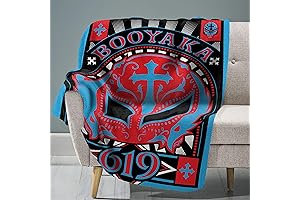 Sleep Squad WWE Rey Mysterio 60” x 80” Raschel Plush Blanket –...