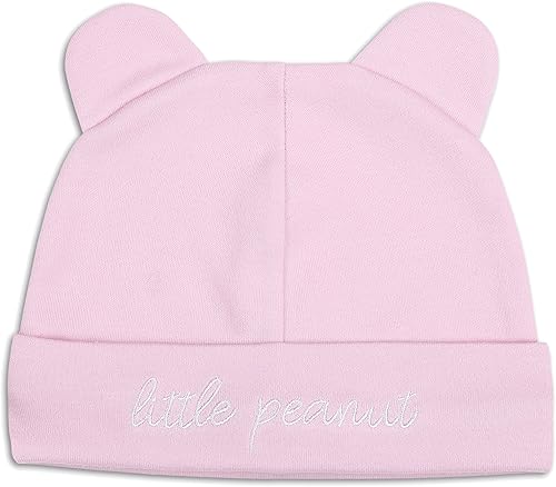 Miniatura 6 de The Peanutshell Juego de regalo de canastilla para bebé, saco de dormir rosa, pañales, mono, sombrero y manta