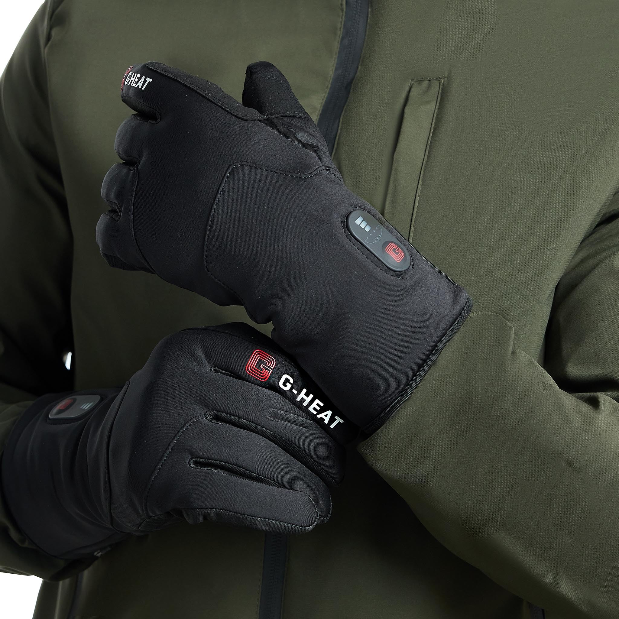 G-HEAT – Gants Chauffants Vélo Active | Imperméables & Coupe-Vent | Mixte | Index Tactile | Jusqu’à 6h de Chaleur | Idéal Vélo, Quotidien et Sports Extérieurs