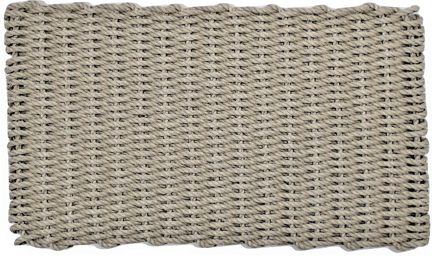 Rockport Lobster Rope Doormat 2436903, Nautical-Grade Outdoor Mat, Weather-Resistant Front Door Mat, American Made, Tan, 24" x 36" 24" x 36" Tan