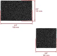 Vista 2 de Filtro de aire de admisión Caltric para Polaris Ranger 900 4X4 Diesel 2011-2012/Crew 900 Diesel 2012