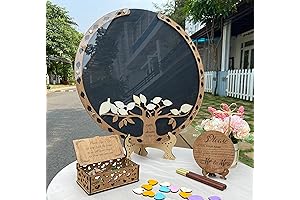 Tree of Love Personalized Guest Book Alternative with Pen