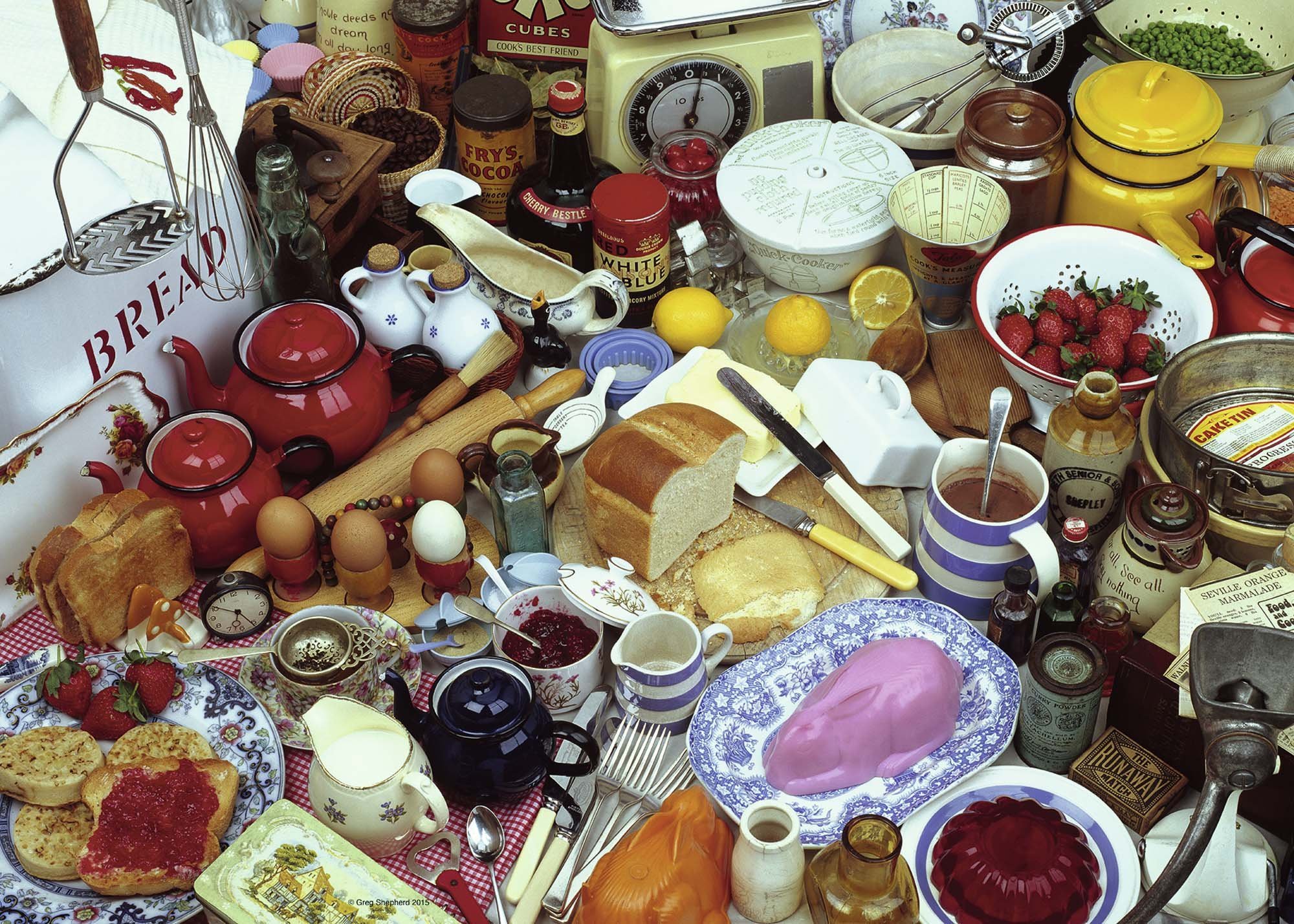Ravensburger "Perplexing Puzzle Nr. 7 – "Cooking up a Feast, 1000 Einzelteile