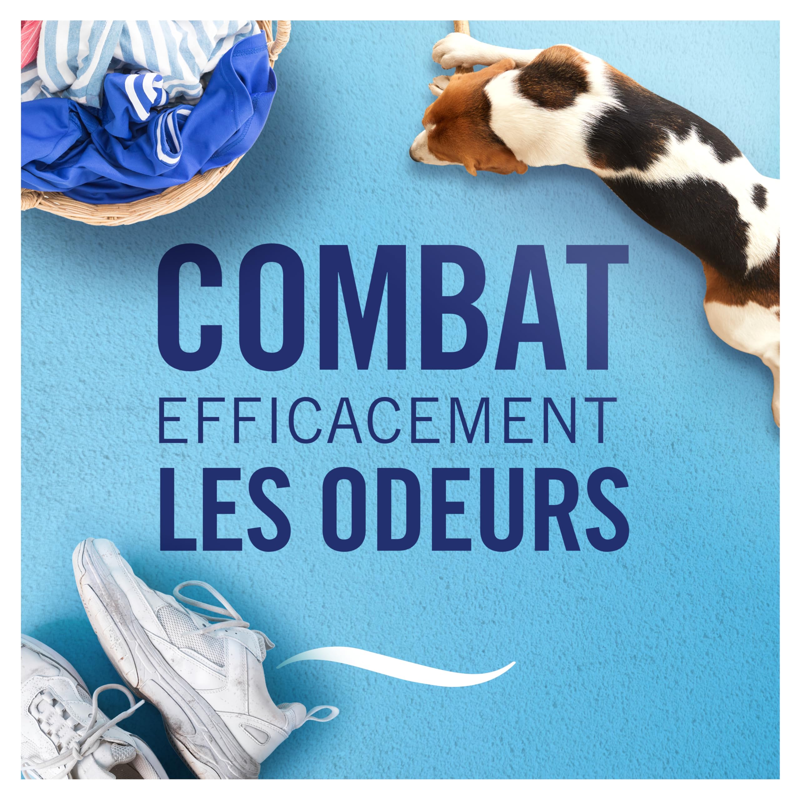 Febreze Spray Désodorisant (185ml x8), Parfum Thaï Orchidée, 2en1, Combat Efficacement Les Odeurs, Laisse Un Parfum Frais