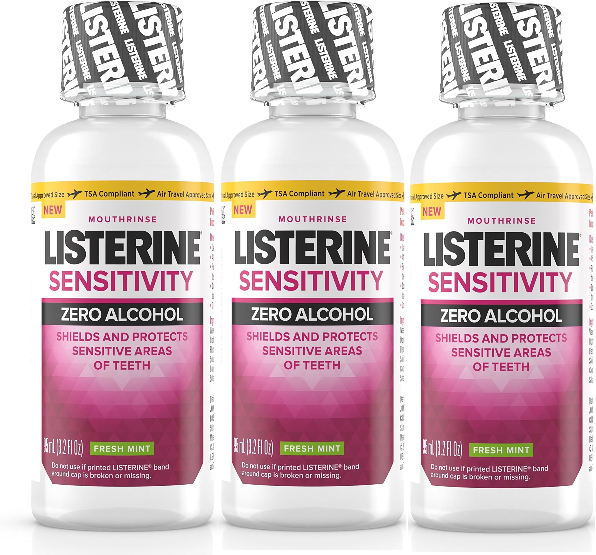 Listerine Cool Mint Antiseptic Mouthwash for Bad Breath