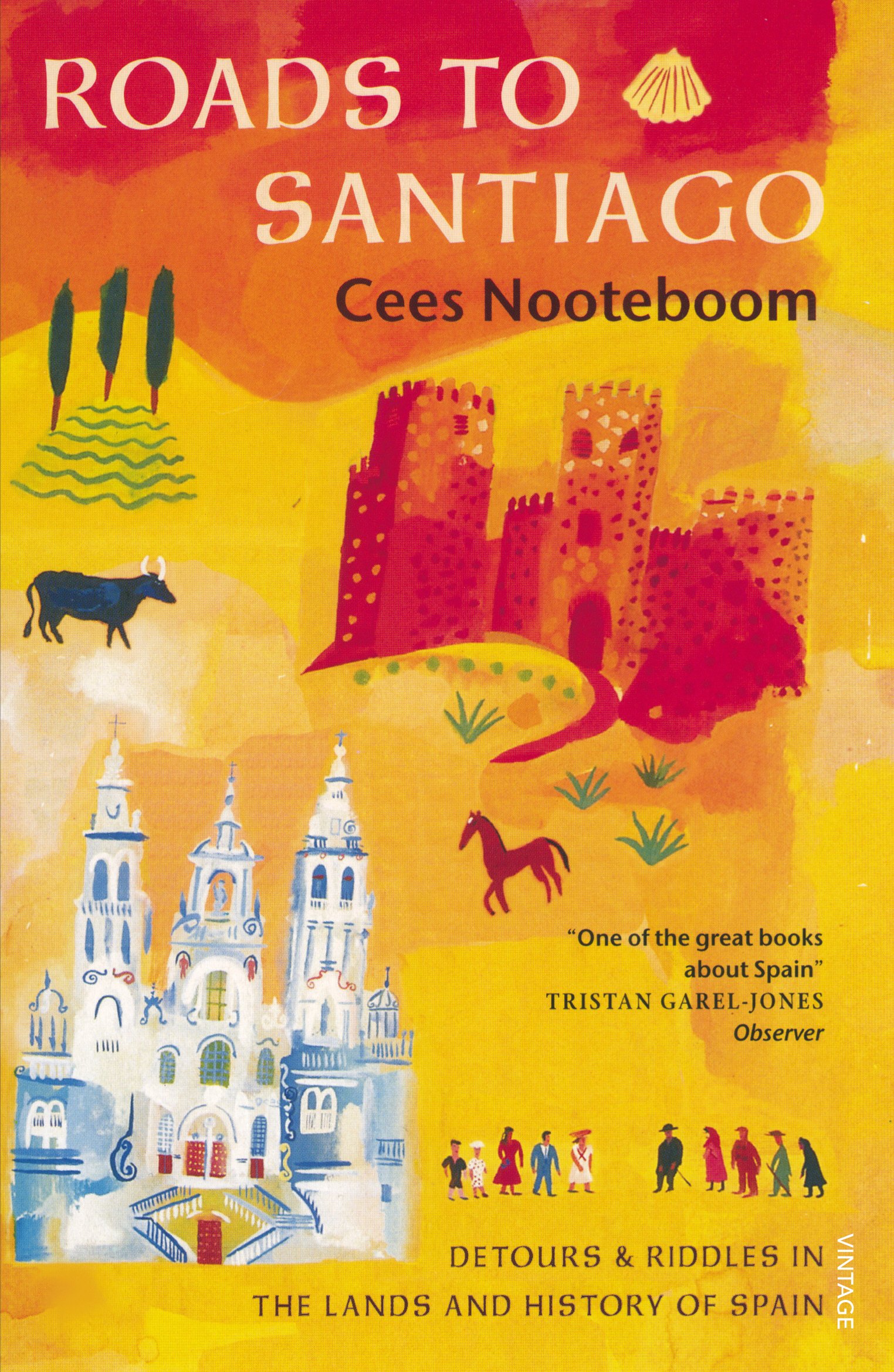 Cees Nooteboom Roads To Santiago Paperback Book