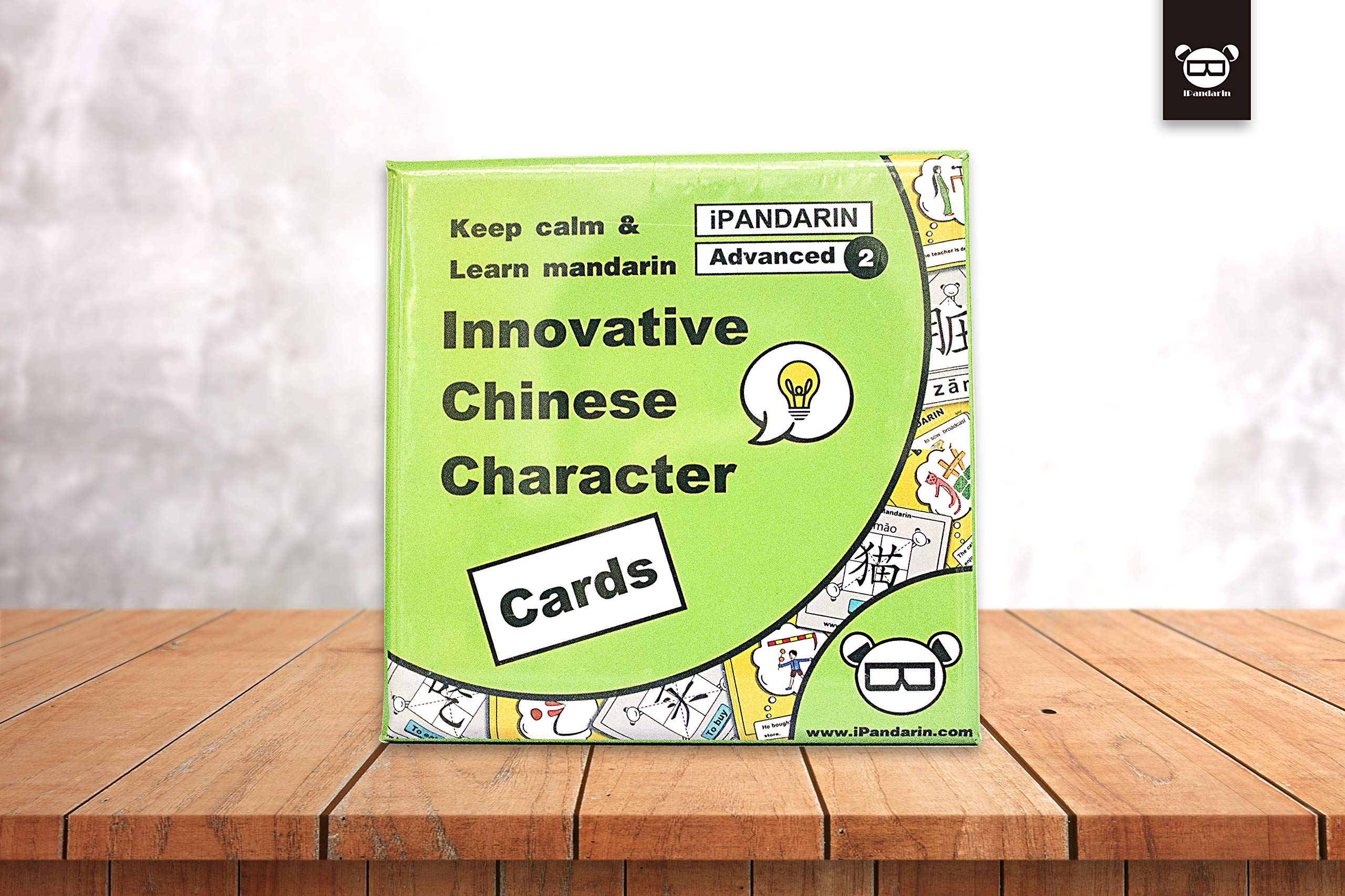 iPandarin Innovation Mandarin Chinese Character Flashcards Cards - Advanced 2 / HSK 3-4 - 104 Cards