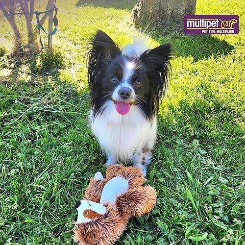 Miniatura 8 de Multipet Bark Buddies Perezoso - Juguete para perros de 10 pulgadas para todos los tamaños de raza