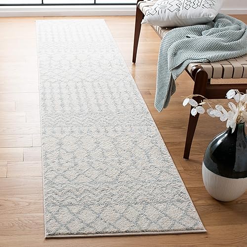 Miniatura 23 de SAFAVIEH - Alfombra de la colección Tulum, modelo TUL270C, diseño marroquí bohemio desgastado, no suelta pelusa y fácil de limpiar, ideal para sala