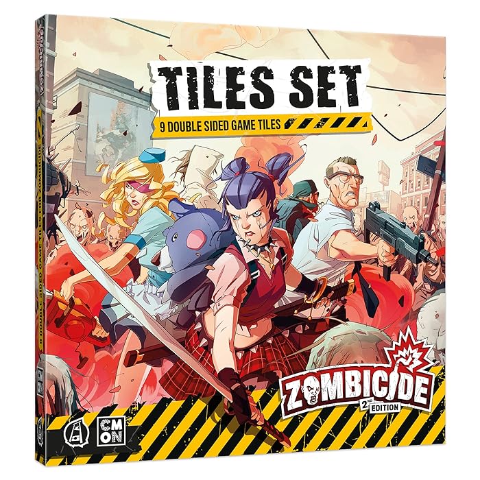 Buy Zombicide 2nd Edition Tiles Set Strategy Board Game Cooperative
