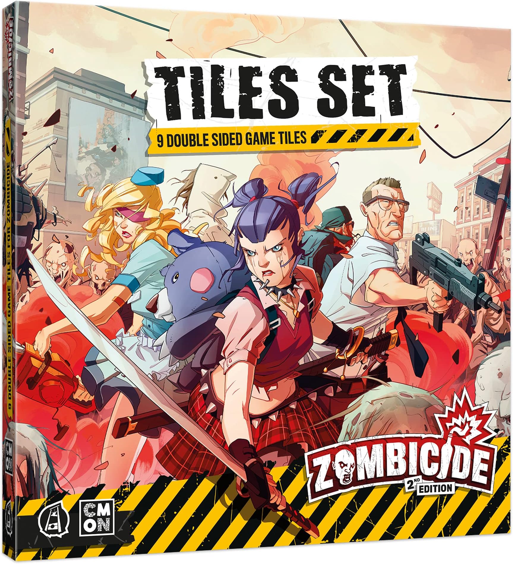 CMON Zombicide (2nd Ed.) - Tile Set