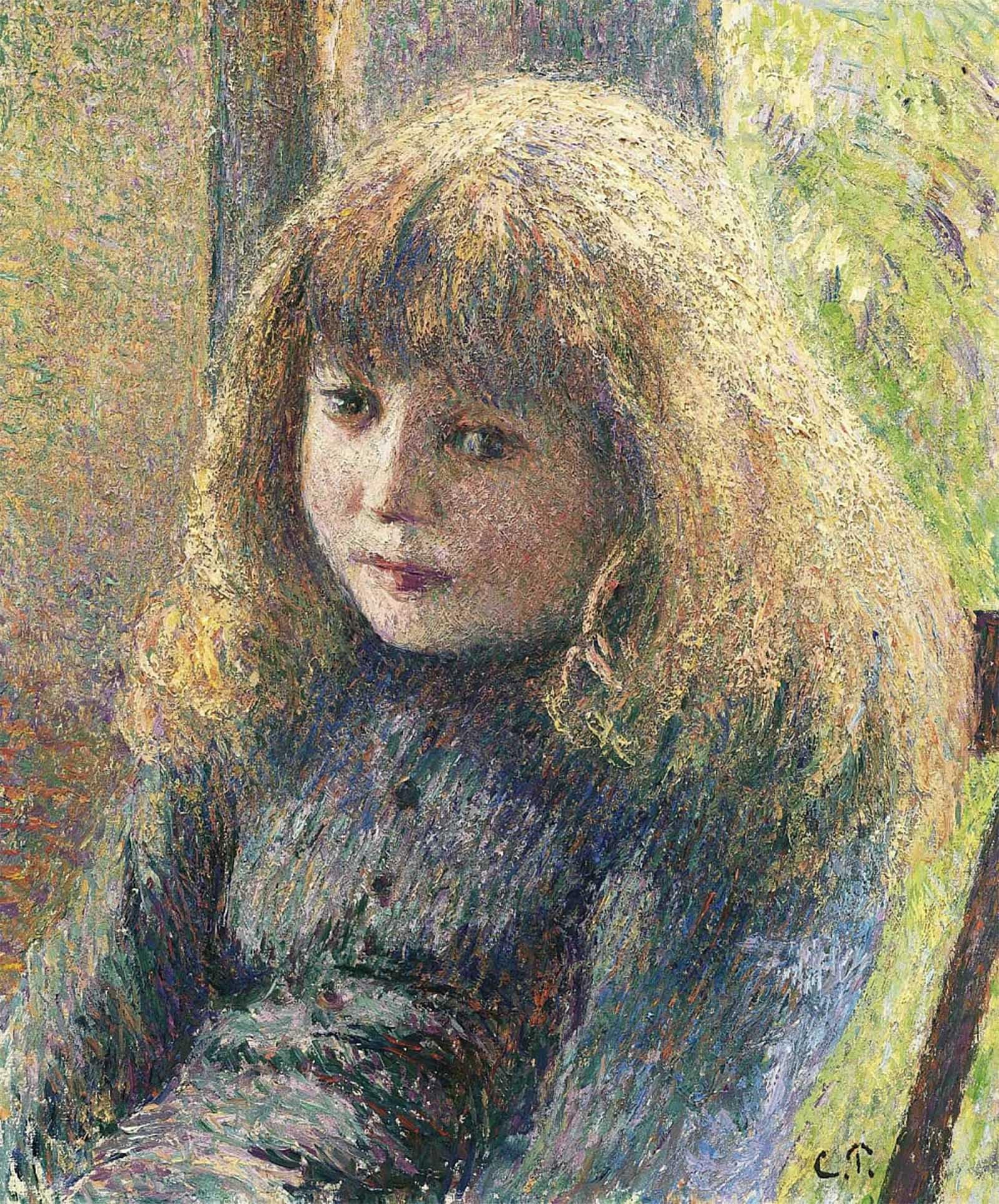 ARTXLXXBN Famous Print Painting Colorful Art Print Paul-emile Pissarro by Camille Jacob Pissarro Canvas Art Decorations for Home Decor 60x90cm