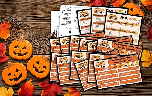 Miniatura 3 de Cuestionario de peleas amistosas de Halloween, Cuestionario de peleas familiares, noche de juegos de baby shower, juego de fiesta de Halloween,