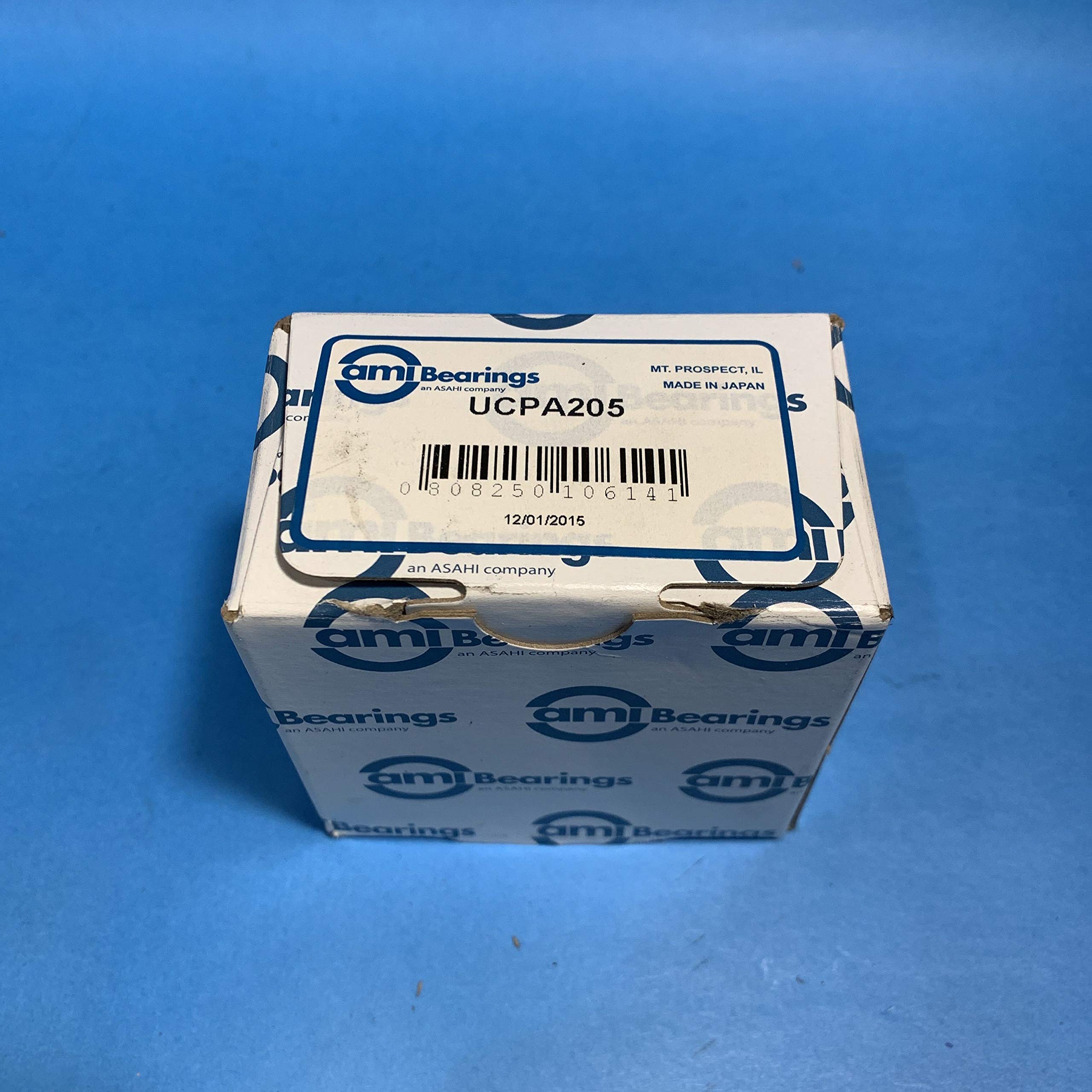 Ami Bearings Ucpa205 Pillow Block, Bearing, Roller, 25Mm Ucpa205