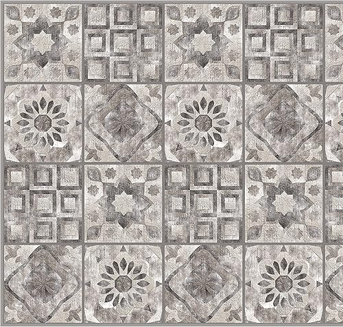 Dundee Deco Panel de pared 3D de PVC de imitación marrón beige, 3 x 2 pies (35.4 in x 23.6 in), decoración de paneles de pared de diseño interior,